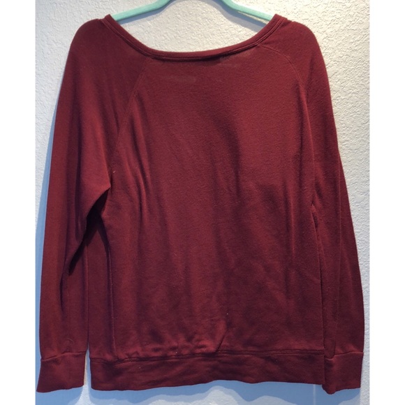 Very soft maroon pullover - Picture 2 of 3